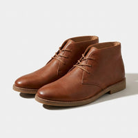 Bottines chukka à lacets pour homme