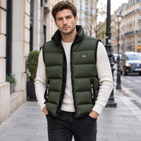 Gilet imbottito trapuntato da uomo