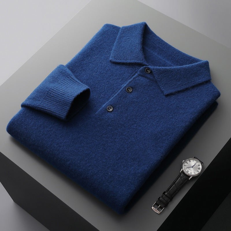 Men’s Regular-Fit Polo Jumper
