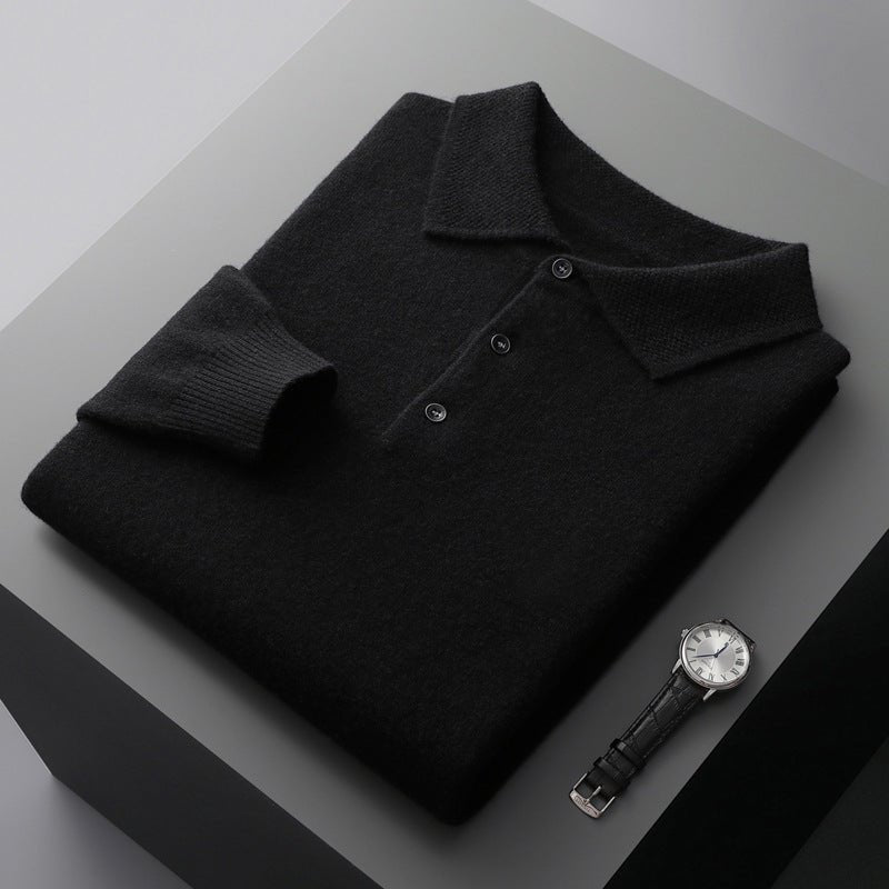 Men’s Regular-Fit Polo Jumper