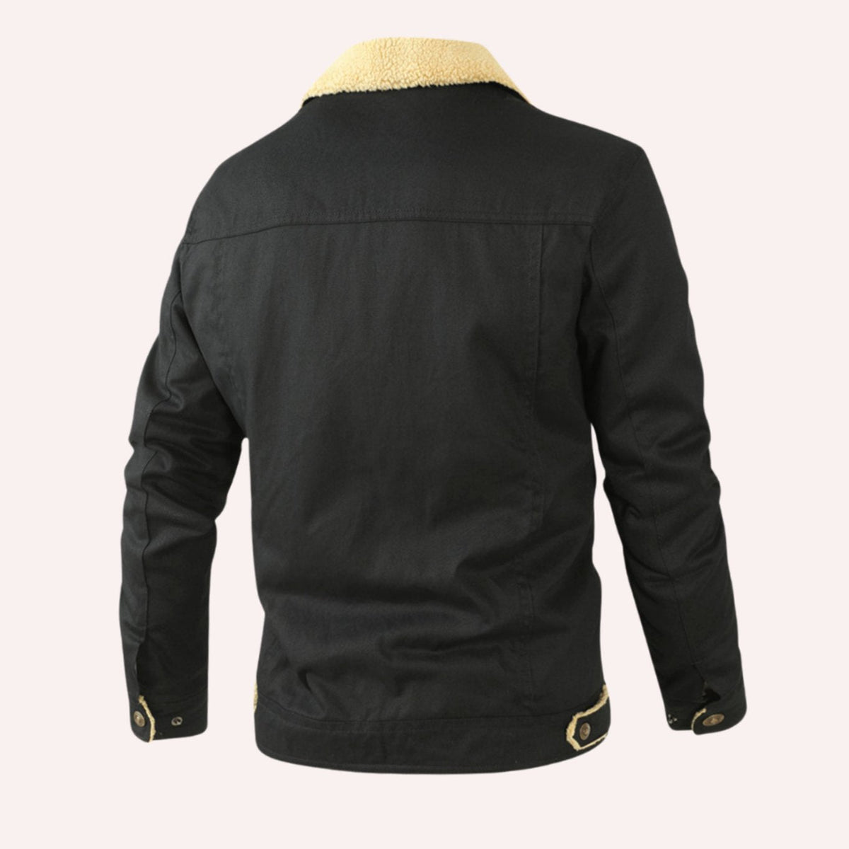 Button-Front Winter Jacket