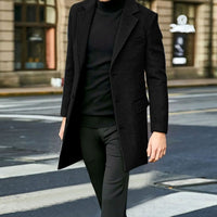 Men's Long Overcoat Outerwear