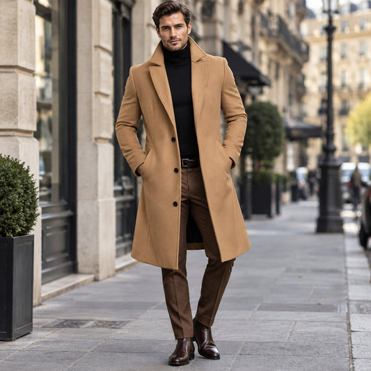 Slim-Fit Overcoat