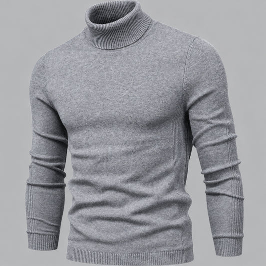 Maglione a collo alto slim fit