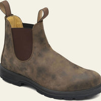 Men’s Slip-On Chelsea Boots With Rugged Sole
