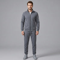 Zip-Up Outerwear Jogger Set