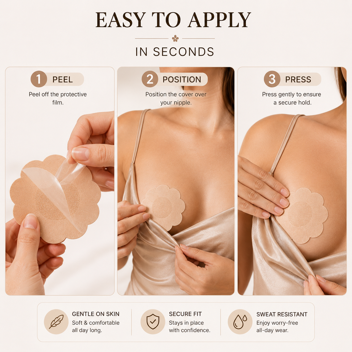 Invisible Seamless Nipple Covers