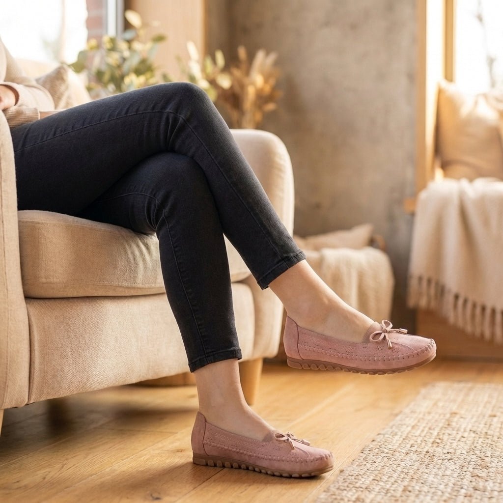 PLUXSTYLE::numise::agnes-perforated-comfort-loafers::lifestyle-keep-2