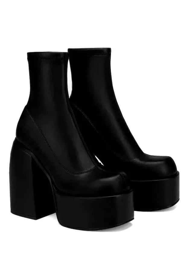 Platform Ankle Boots