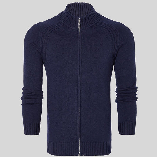 Maglione a maniche lunghe con doppia cerniera