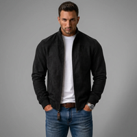 Straight-Cut Bomber Jacket