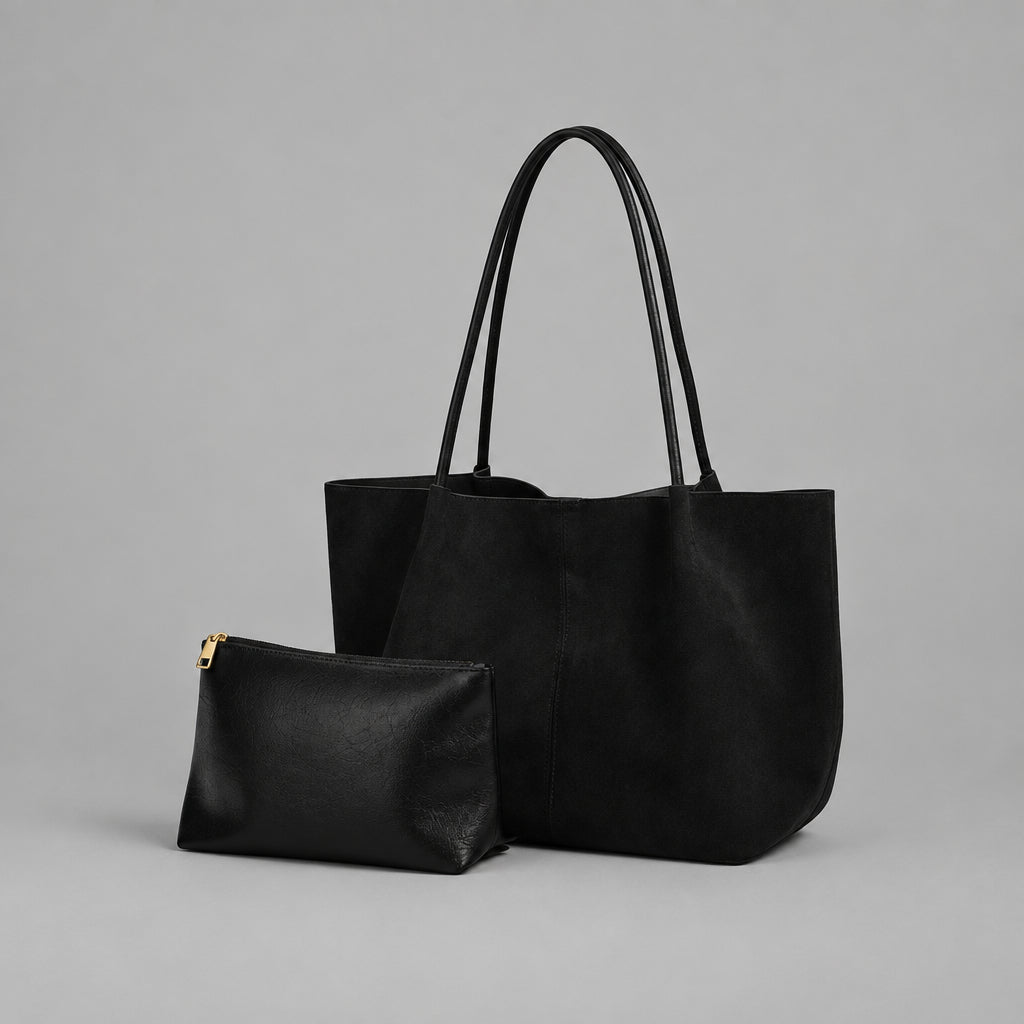 Borsa tote con pochette