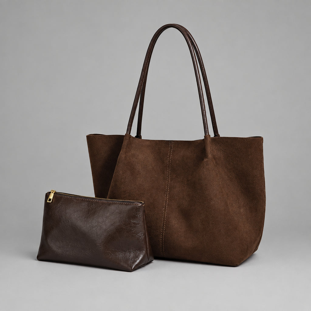Borsa tote con pochette