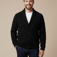 Relaxed Fit Men's Cardigan