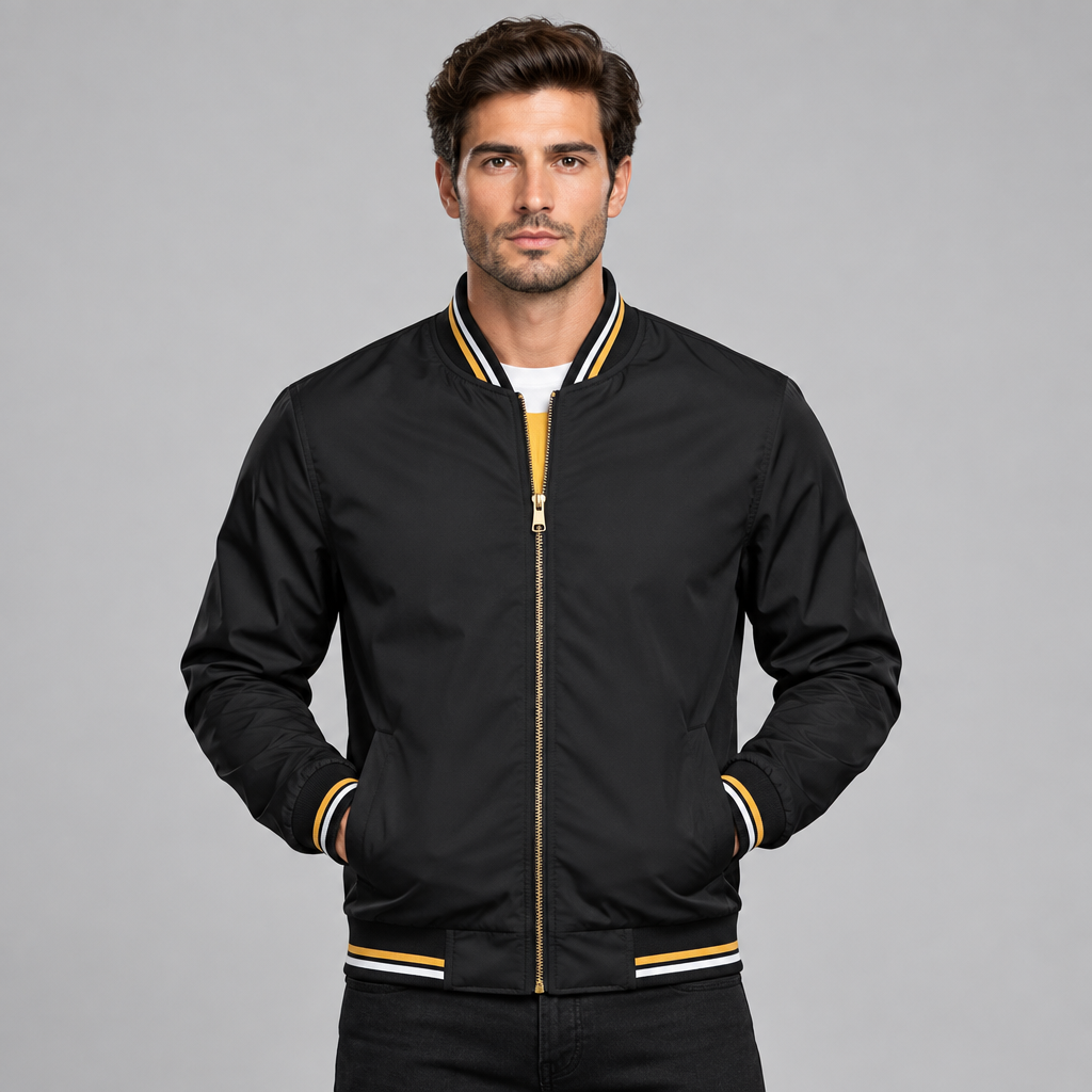 Men's Classic Bomber Jacket