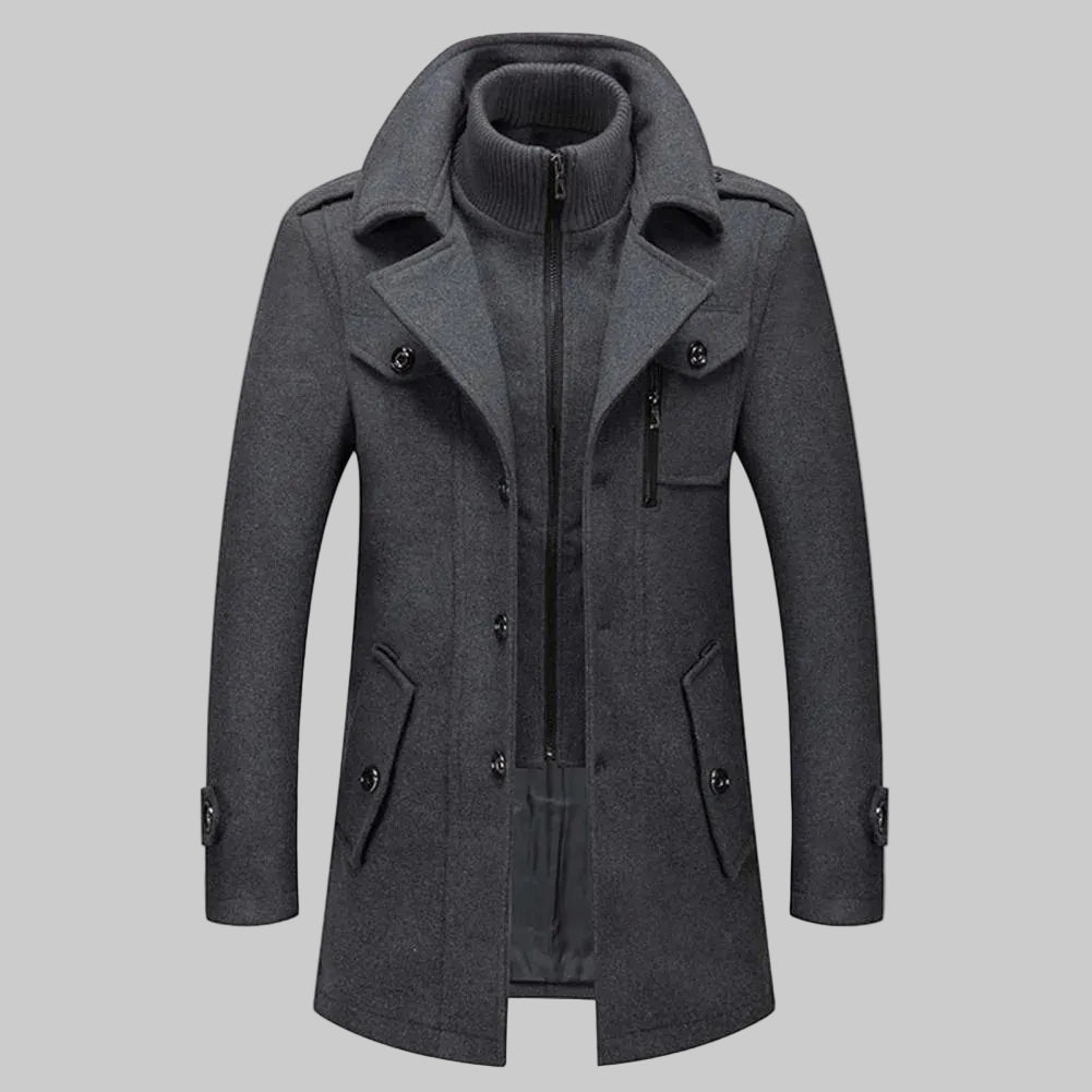 Grayson | Men's Winter Coat with Removable Inner Vest