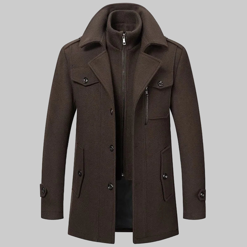 Grayson | Men's Winter Coat with Removable Inner Vest