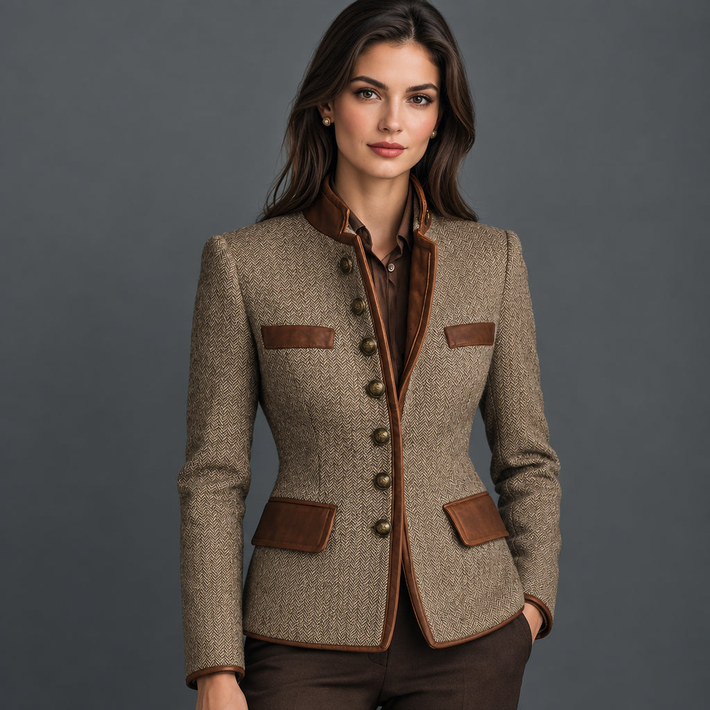 Defined Button-Front Jacket
