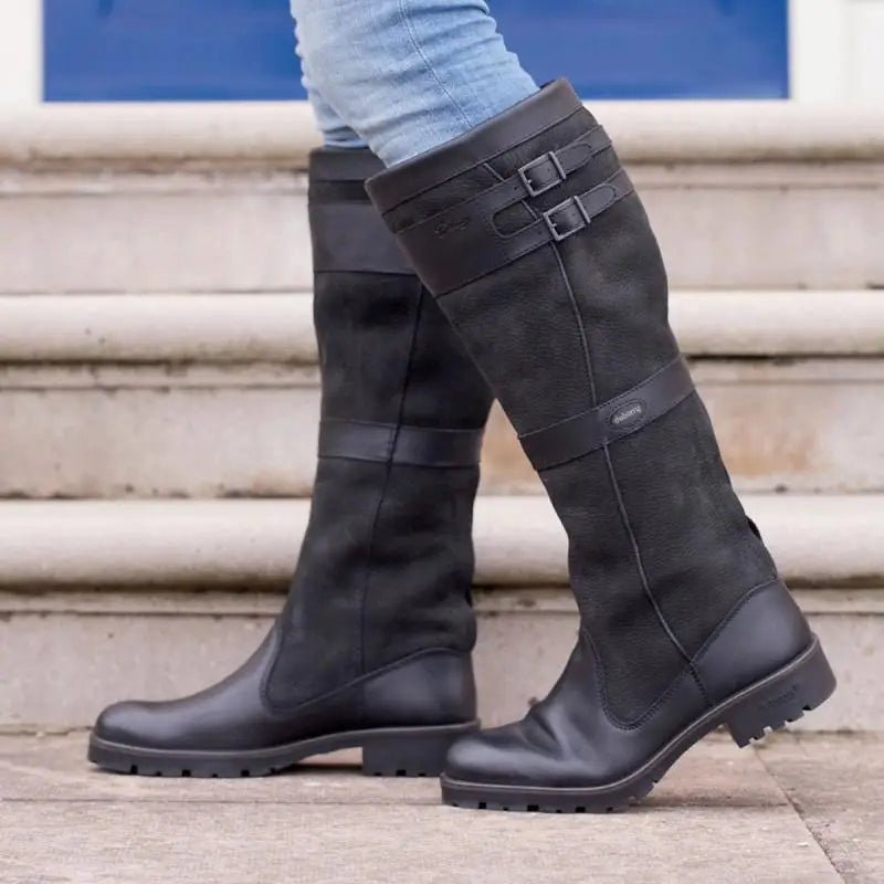 PLUXSTYLE::numise::penelope-pull-on-knee-high-boots::lifestyle-keep-2